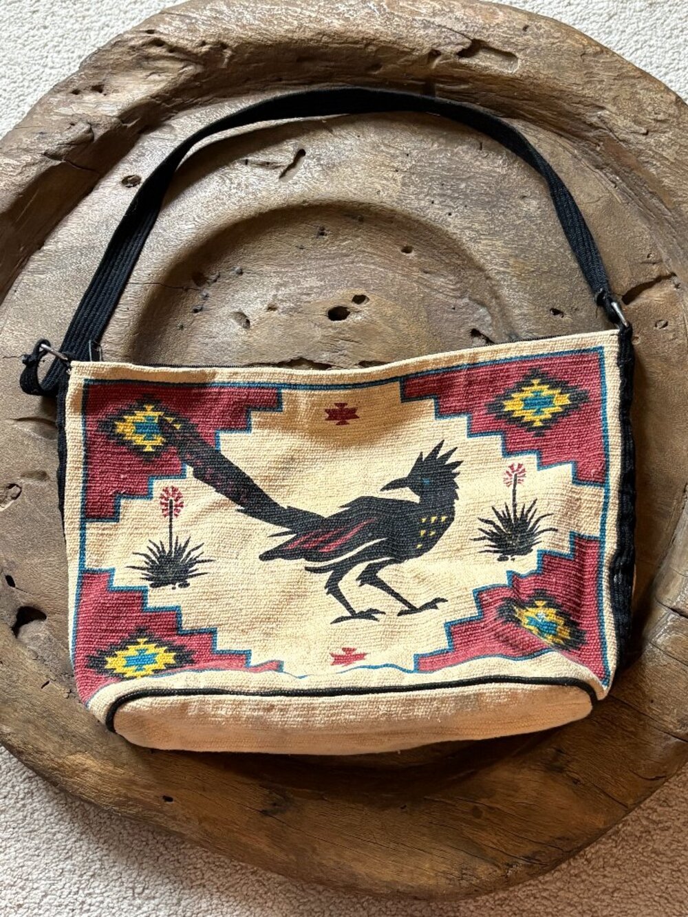 El Paso Saddleblanket Southwest road running cotton canvas bag